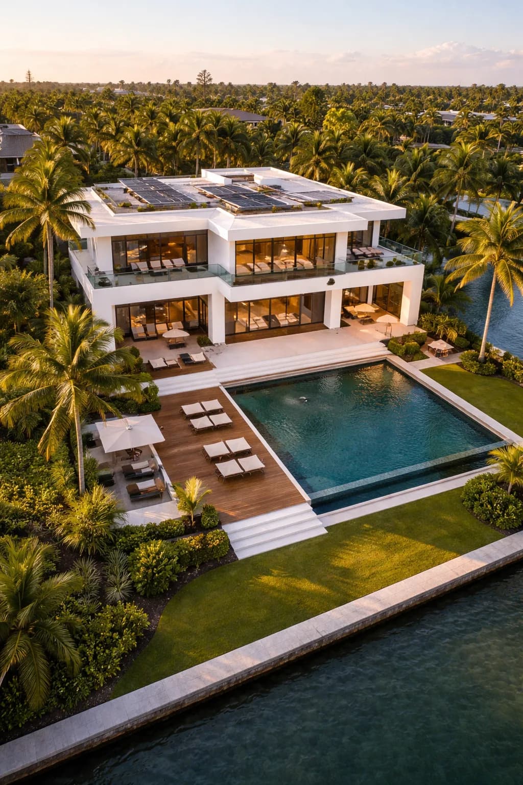 Modern luxury home exterior